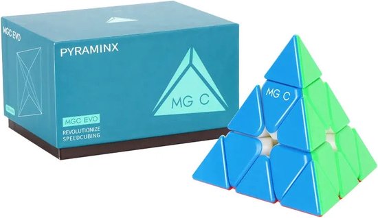 Afbeelding van het spel YJ MGC EVO Pyraminx Magnetic - Rubik's cube