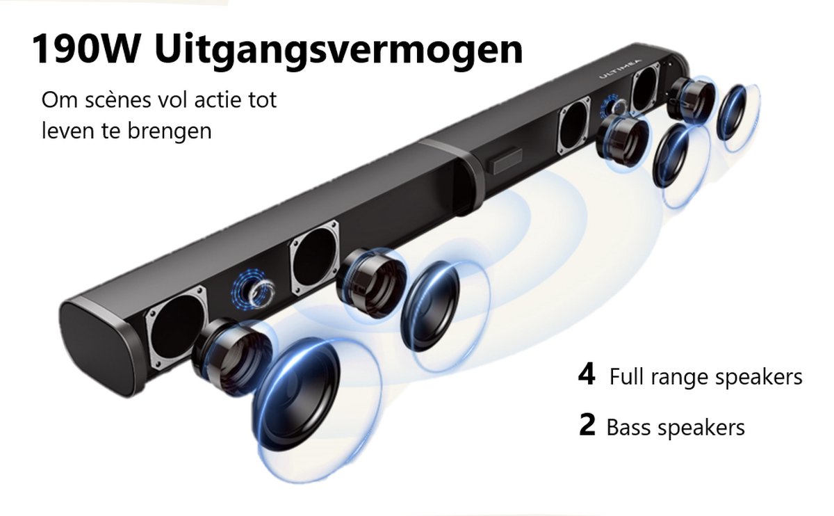 Soundbar - Soundbar met Subwoofer - Home Cinema - Soundbars voor TV ...
