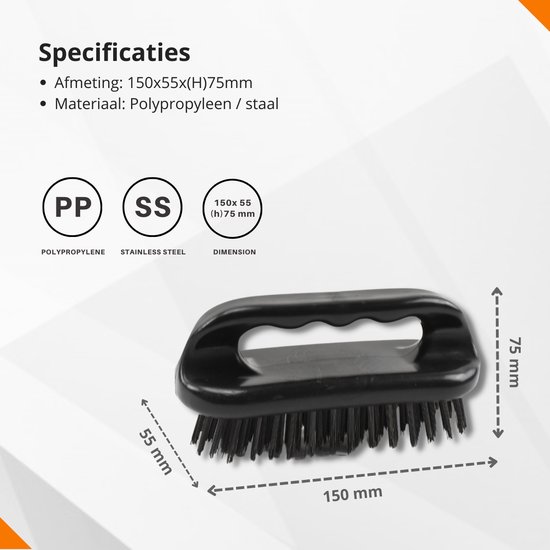 HENDI - BROSSE MÉTALLIQUE - Matériel de restauration Professionnelle