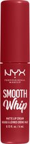 NYX Professional Makeup - Smooth Whip Matte Lip Cream Velvet Robe - Vloeibare lippenstift - 4ML