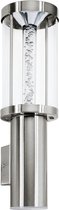 EGLO Trono Stick - Buitenverlichting - Wandlamp - 2 Lichts - LED - RVS - Helder