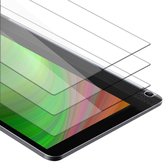 Cadorabo 3x Screenprotector geschikt voor Lenovo Yoga Tab 3 10 (10.1 inch) in KRISTALHELDER - Getemperd Pantser Film (Tempered) Display beschermend glas in 9H hardheid met 3D Touch