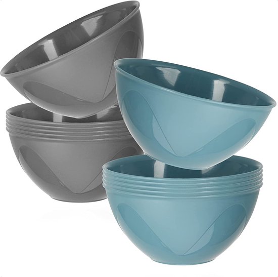 Set van 2x stuks onbreekbare kunststof camping drinkglazen rood 400 ml