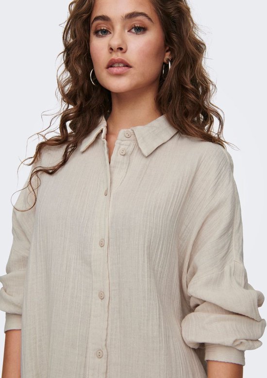 Onlthyra Ss Shirt Oxford Tan