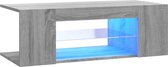 vidaXL-Tv-meubel-met-LED-verlichting-90x39x30-cm-grijs-sonoma-eiken