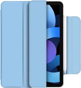 Shop4 - Geschikt voor iPad 10.9 (2022) Hoes - Magnetische Smart Cover Licht Blauw