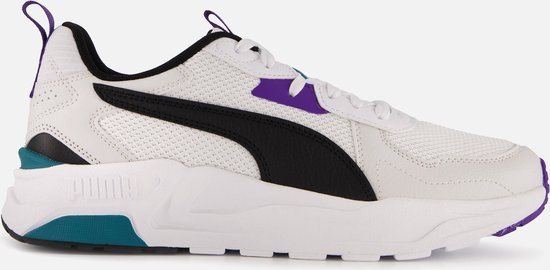 PUMA Trinity Lite Heren Sneakers White Black FeatherGray Maat 44 bol