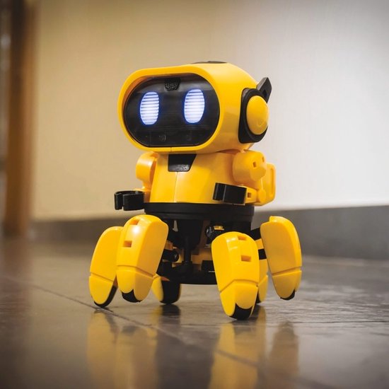 Construct & Create Tobbie de Robot - Experimenteerset - Robot - Programmeerbaar - STEM Speelgoed - DIY Bouwpakket