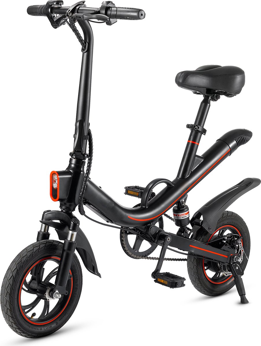 Xd Xtreme - Elektrische city bike - E-Bike - Vouwfiets elektrisch - zwart