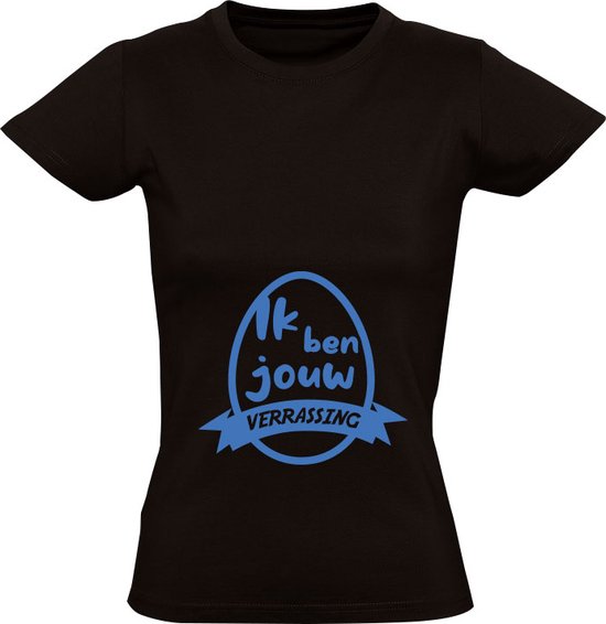 Coming Soon New Baby Zwangerschap Zwanger Heren T-shirt 100% Katoen, Paars, M