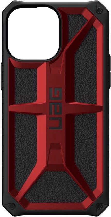 Urban Armor Gear Monarch coque de protection pour téléphones portables 15,5 cm (6.1") Housse Noir, Rouge