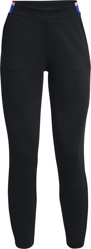 Under Armour Links Womens Pull On Pants in Black-Versa Blue-Metallic Silver