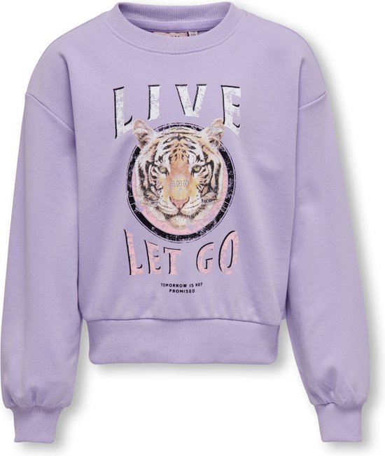 ONLY KOGFANCY L/ S TIGER BOX UB SWT Pull Filles - Taille 158/164