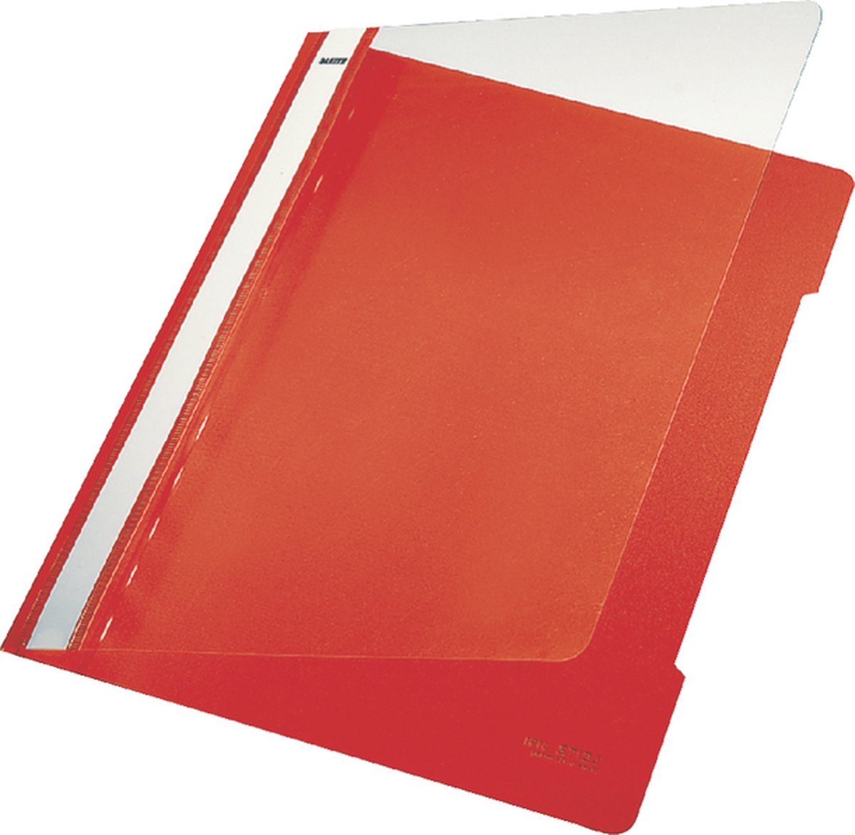 Snelhechter Leitz standaard A4 PVC rood | 25 stuks