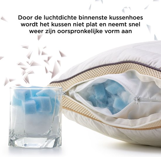 Petite Amélie Kinderkussen - Hoofdkussen - Luchtdoorlatend - 60x50 cm