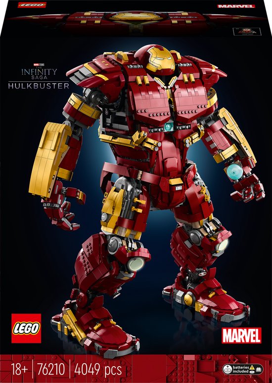 LEGO Marvel Super Heroes 76210 Marvel Hulkbuster Modelbouwset voor Volwassenen