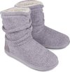 foto van Pantoffels Dames - Sloffen - Maat 38/39 - Grijs - Anti-slip - Comfeet