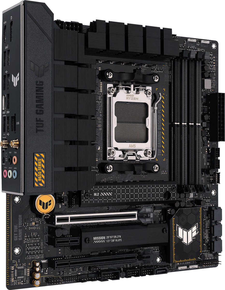 Asus Tuf Gaming B650M-Plus Wifi - Moederbord - Amd B650 - Socket Am5 - Micro Atx - afbeelding 3