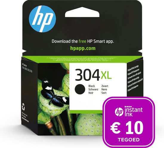 HP 304 - Cartouche d'encre couleur XL & noir XL + crédit Instant
