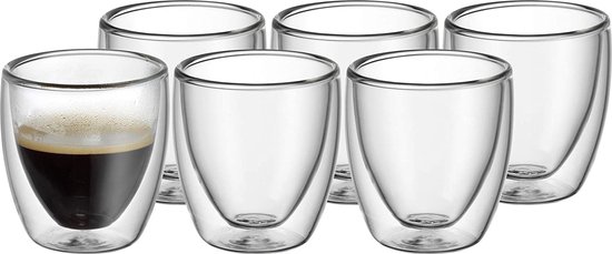 WMF Kult Cappuccino thermische glazen, 2 stuks