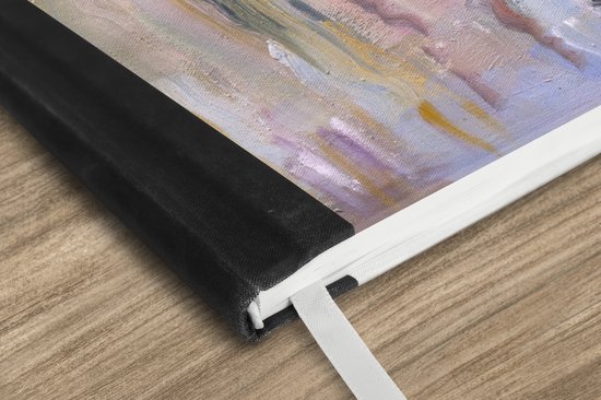 Carnet - Cahier d'écriture - Peinture - Parapluie - Peinture à l'huile - Carnet - Format A5 - Bloc-notes