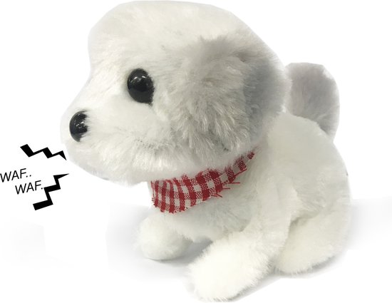 Postbode oplichterij pop Speelgoed Hondje - Interactieve - kan lopen en blaffen - schattige Puppy  (incl.batterijen) | bol.com