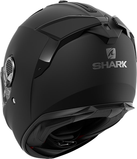 lamp woordenboek Gebeurt Shark Spartan GT Pro Blank Mat Black Mat KMA Full Face Helmet S | bol.com