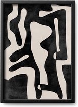 Abstracte poster Insest - A2 - 42 x 59,4 cm - Exclusief lijst - Kunst - Hoogwaardige abstracte poster - Illustratie - ArtStract - Abstracte kunst Online - Abstracte posters