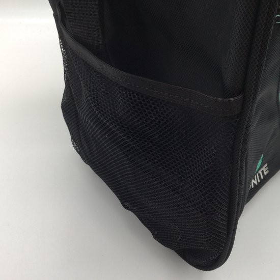 Jamiukro Bowling ballentas, 2 ballen, bowlingtas met afneembaar gevoerd kussen en balhouder, geschikt voor een enkel paar bowlingschoenen tot maat 16, voor heren, zwart