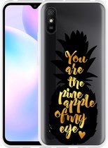 Hoesje Geschikt voor Xiaomi Redmi 9A Big Pineapple