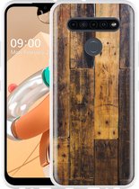 LG K41S Hoesje Special Wood - Designed by Cazy