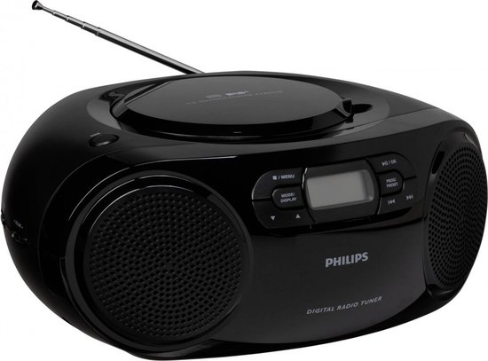 Philips AZB500B - Radio/CD-Speler - Zwart