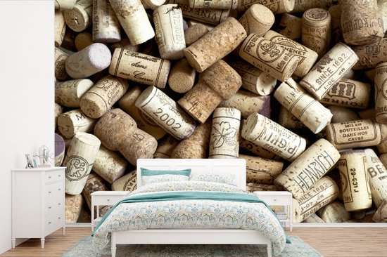 Une grande quantité de fotobehang en liège