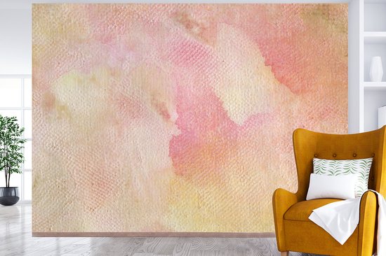 Papier peint - Papier peint photo peint Couleurs pastel sur papier - Largeur 305 cm x hauteur 220 cm