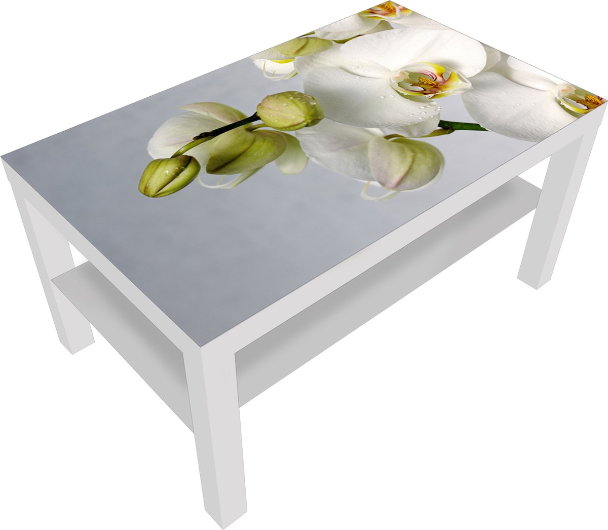 IKEA LACK Table basse Plateau en Verres 90x55cm Table d'appoint Salon Table...