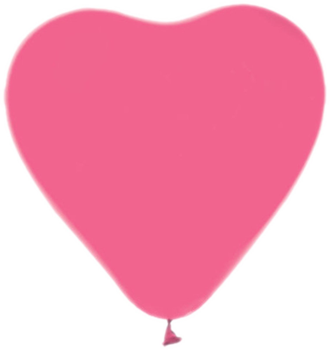 Ballonnen - Hart - Roze - 30cm - 6st.