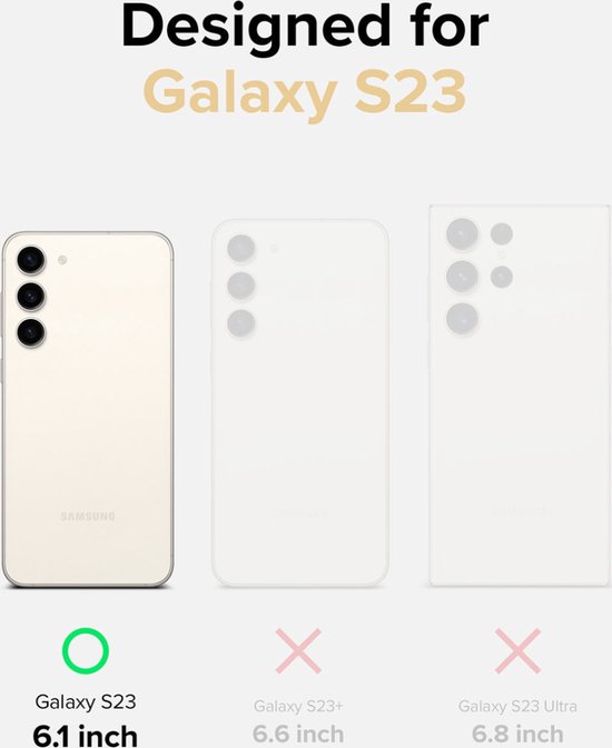 Coque Samsung Galaxy S23 Ringke Fusion Transparente