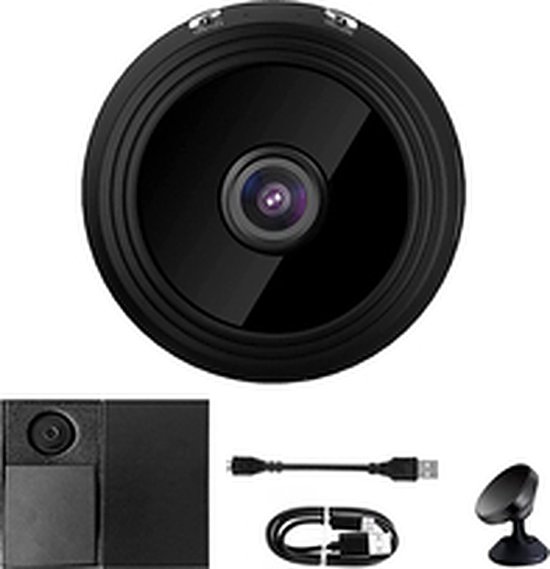 Brazzy® - Spy Camera met Wifi App - Full HD 1080p - exclusief 32 GB SD kaart - Dashcam - Beveiligings Camera - Verborgen Camera - Spycam - Mini Camera - Mini Camera Spy - Spionage Camera van BRA — afbeelding 5