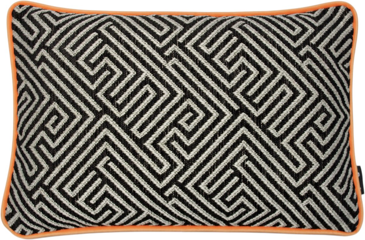 Raaf sierkussen-hoes Maze 2.0 perzik 35x50 cm