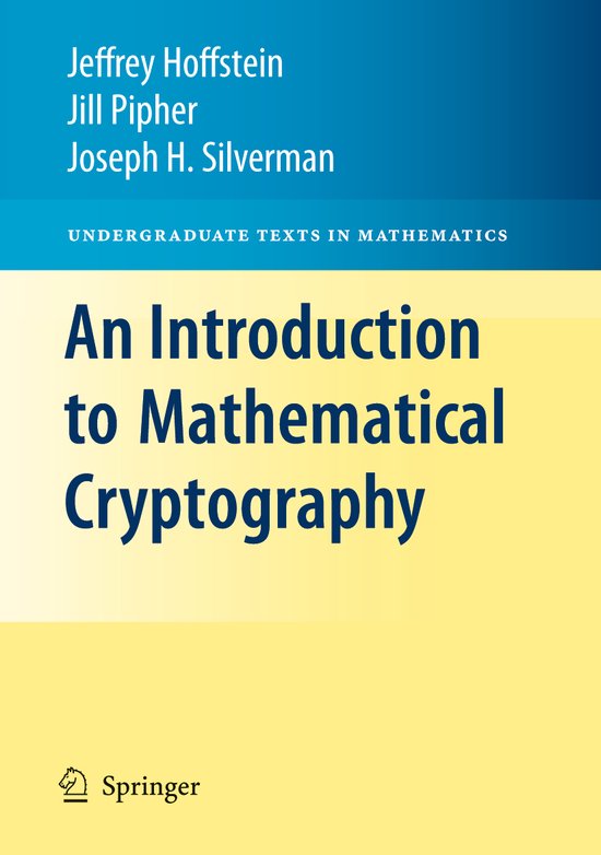 An Introduction to Mathematical Cryptography - cover