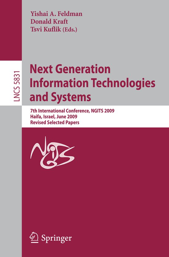 Next Generation Information Technologies and Systems - cover