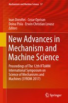 Mechanisms and Machine Science- New Advances in Mechanism and Machine Science