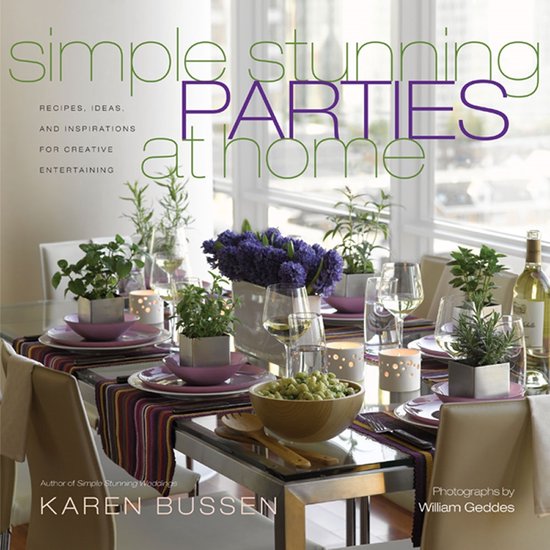 Simple Stunning Parties At Home - cover