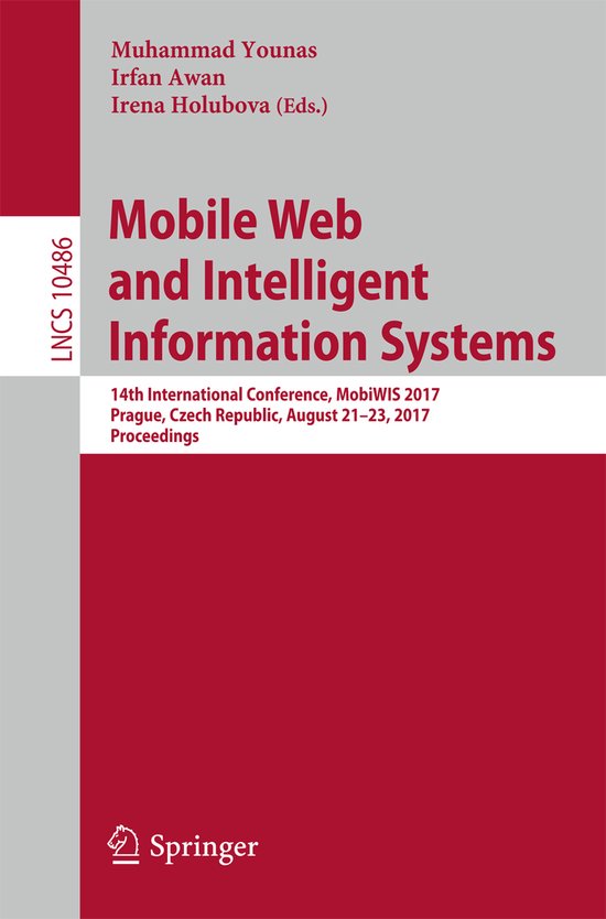 Lecture Notes in Computer Science10486- Mobile Web and Intel ... - cover