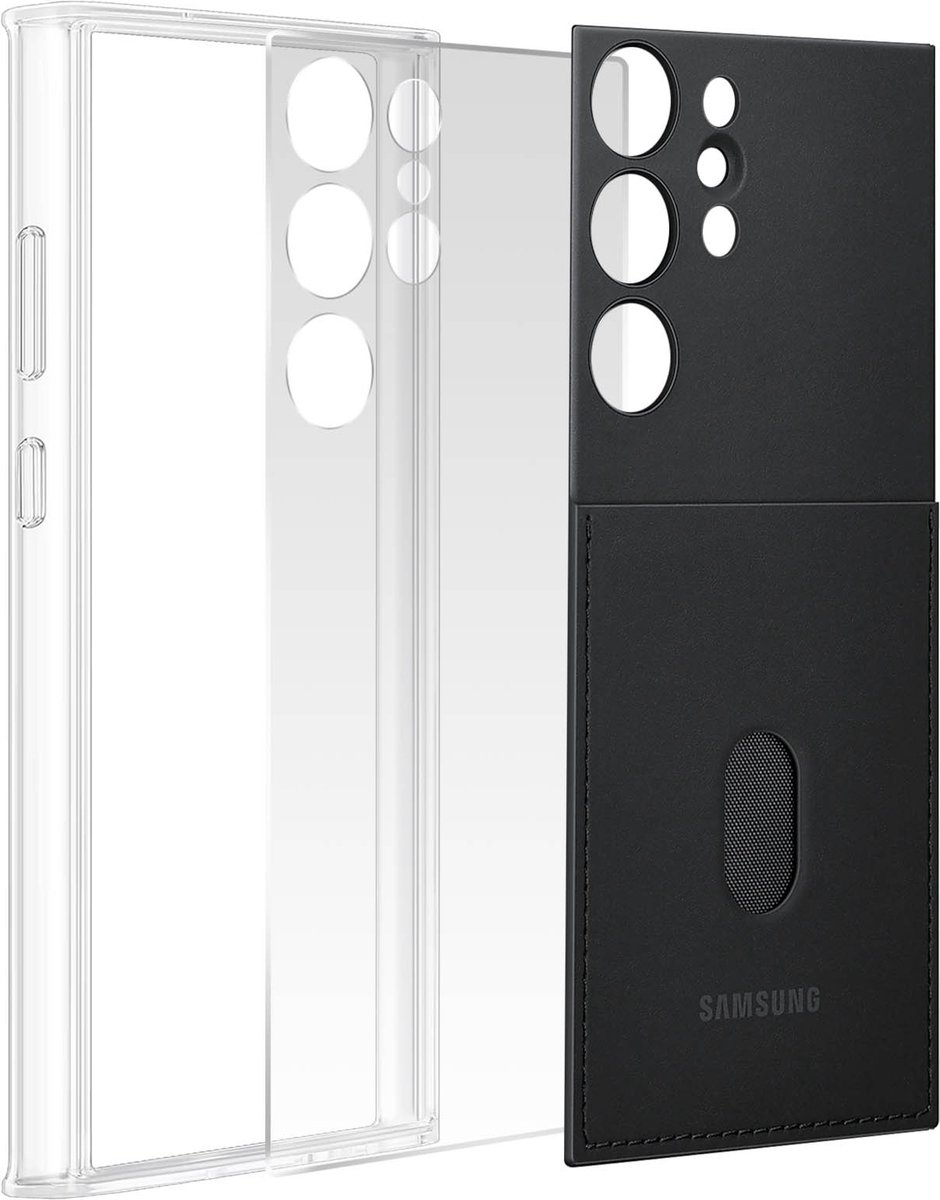 Samsung Frame Hoesje - Samsung Galaxy S23 Ultra - Zwart