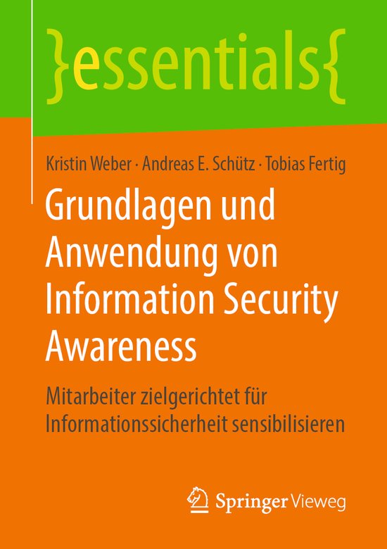 Grundlagen und Anwendung von Information Security Awareness - cover
