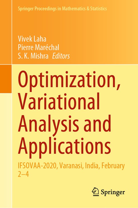 Optimization Variational Analysis and Applications - cover
