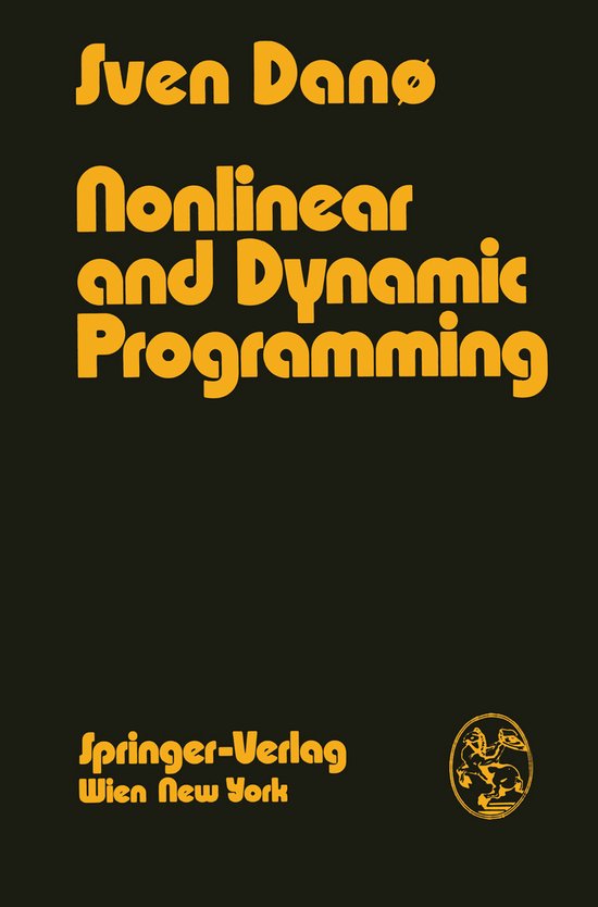 Nonlinear and Dynamic Programming - cover