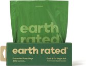 Earth Rated Eco Poepzakjes Dispenser Tissue Stijl Geurloos 300 zakjes