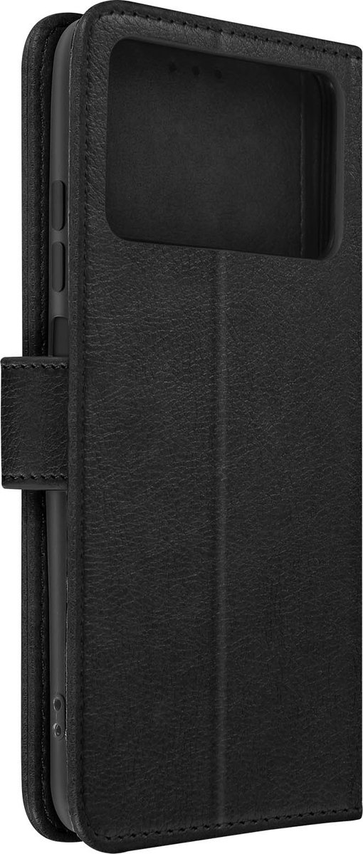 Geschikt voor Xiaomi Poco X4 Pro 5G Bookcover Video Support Functie zwart